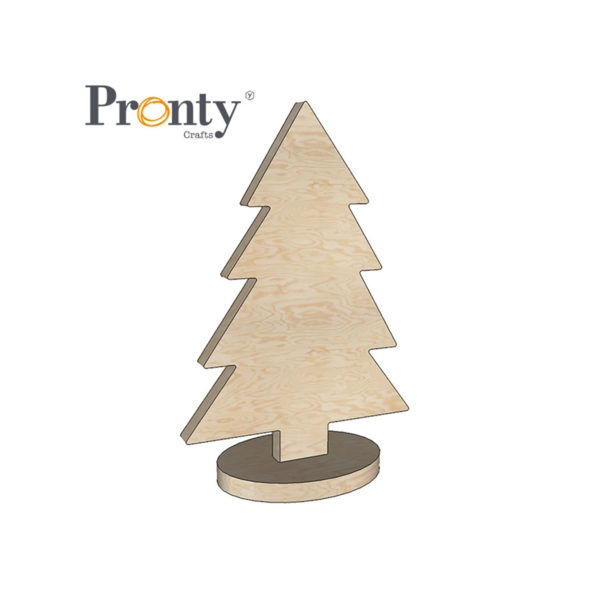 Pronty Crafts Houten Kerstboom
